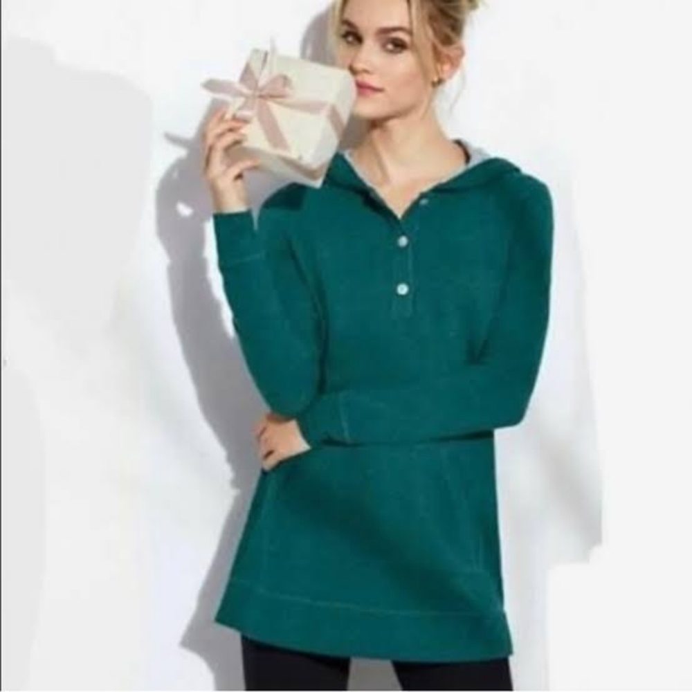 Cabi No Sweat Hooded Tunic Small #3321